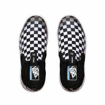 Detske Surf Topanky Vans Checkerboard XtremeRanger (8-14+ years) Čierne VA31IHCVL